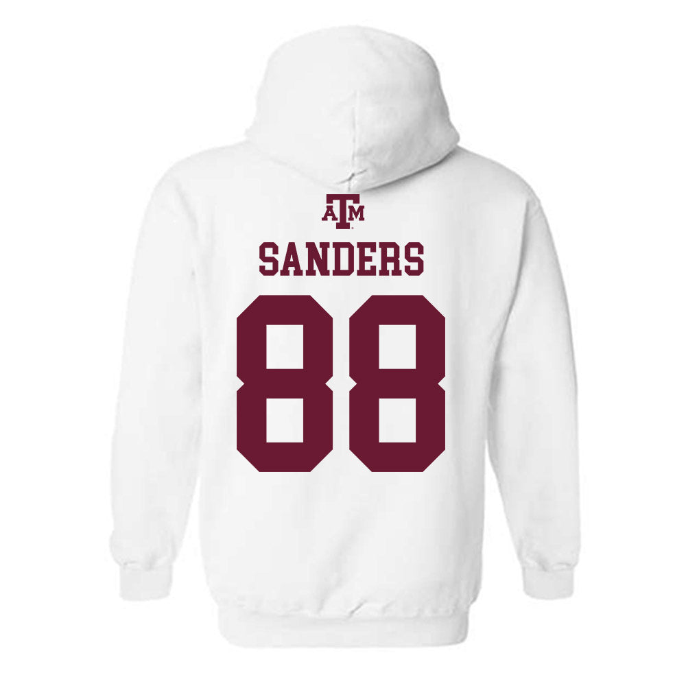 Texas A&M - NCAA Football : DJ Sanders - White Out 2026 Hooded Sweatshirt-1
