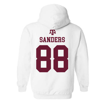 Texas A&M - NCAA Football : DJ Sanders - White Out 2026 Hooded Sweatshirt-1