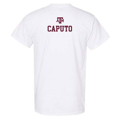 Texas A&M - NCAA Equestrian : Marina Caputo - White Out 2026 T-Shirt-1