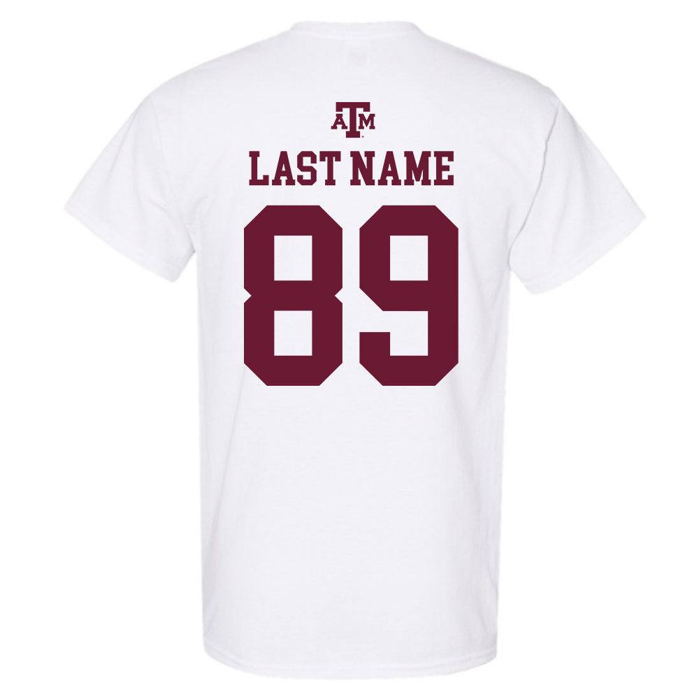 Texas A&M - NCAA Football : Kade Stewart - White Out 2026 T-Shirt-1