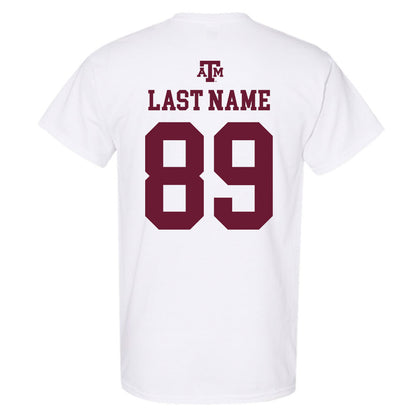 Texas A&M - NCAA Football : Kade Stewart - White Out 2026 T-Shirt-1