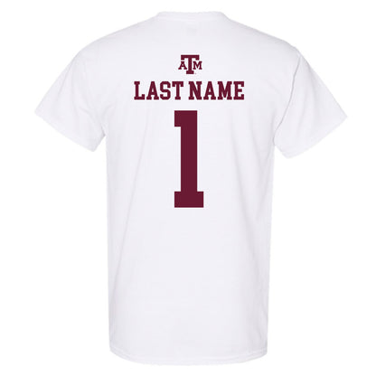 Texas A&M - NCAA Football : Mario Craver - White Out 2026 T-Shirt-1