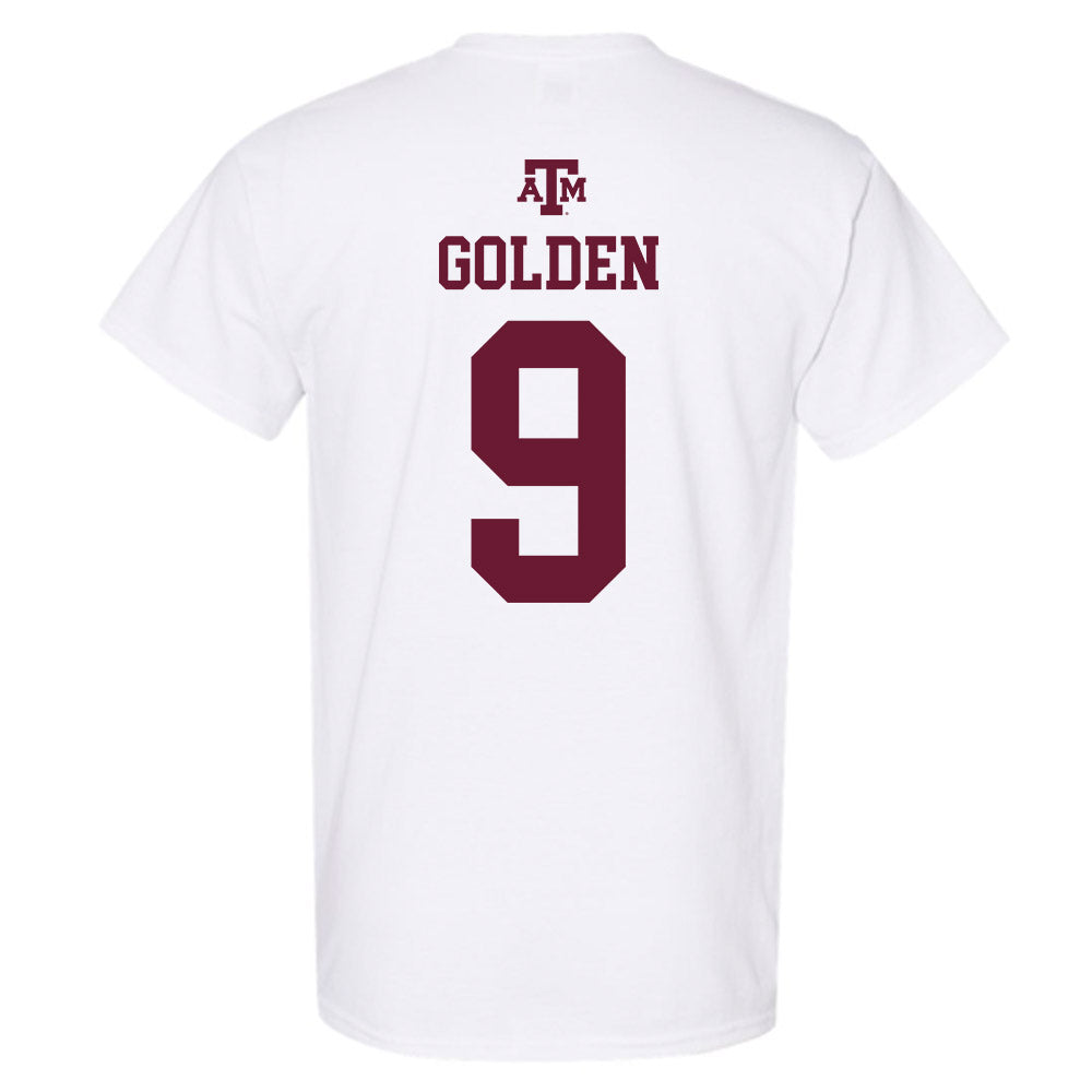 Texas A&M - NCAA Softball : Hailey Golden - White Out 2026 T-Shirt-1