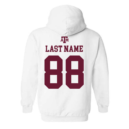 Texas A&M - NCAA Football : DJ Sanders - White Out 2026 Hooded Sweatshirt-1