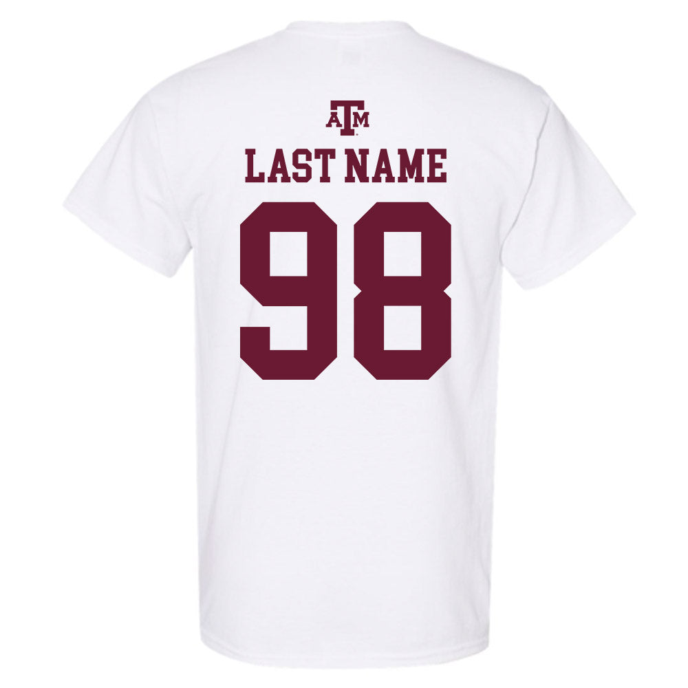Texas A&M - NCAA Football : Jermaine Kinsler - White Out 2026 T-Shirt-1