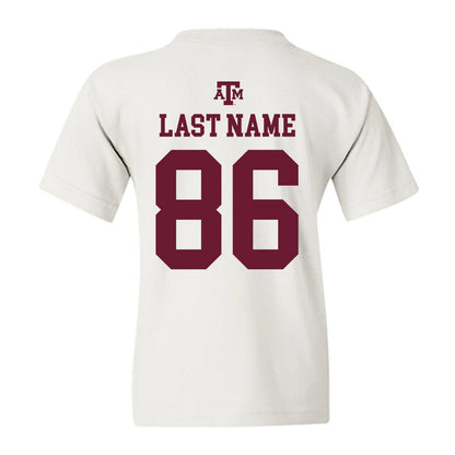 Texas A&M - NCAA Football : Ryan Burtin - White Out 2026 Youth T-Shirt-1