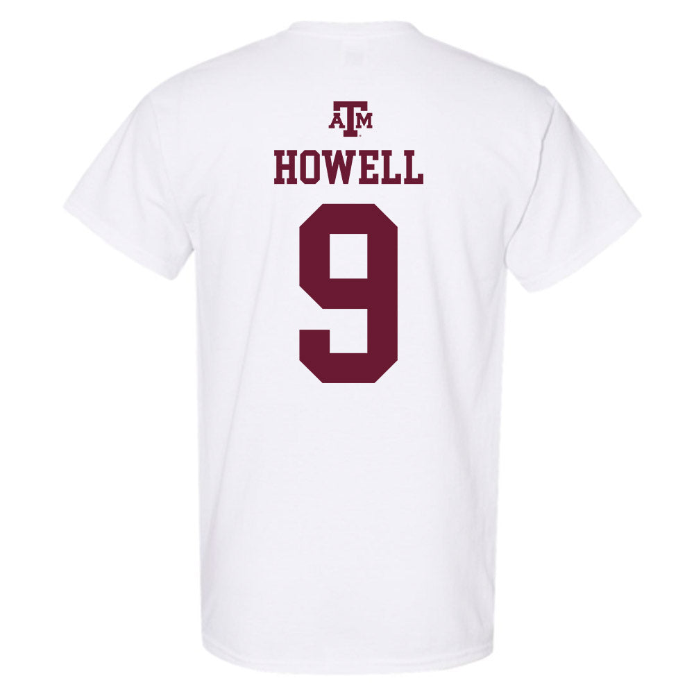 Texas A&M - NCAA Football : Cashius Howell - White Out 2026 T-Shirt-1