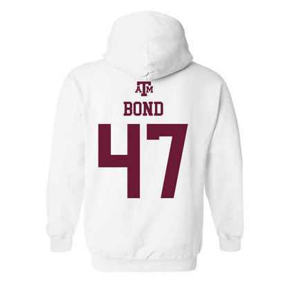 Texas A&M - NCAA Football : Randy Bond - White Out 2026 Hooded Sweatshirt-1