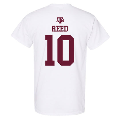 Texas A&M - NCAA Football : Marcel Reed - White Out 2026 T-Shirt-1