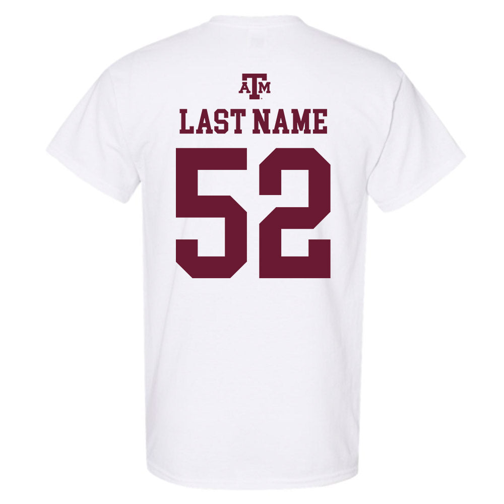 Texas A&M - NCAA Football : Blake Ivy - White Out 2026 T-Shirt-1