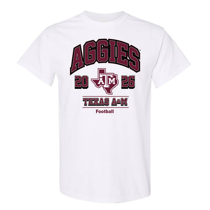Texas A&M - NCAA Football : Colton Chmelar - White Out 2026 T-Shirt-0