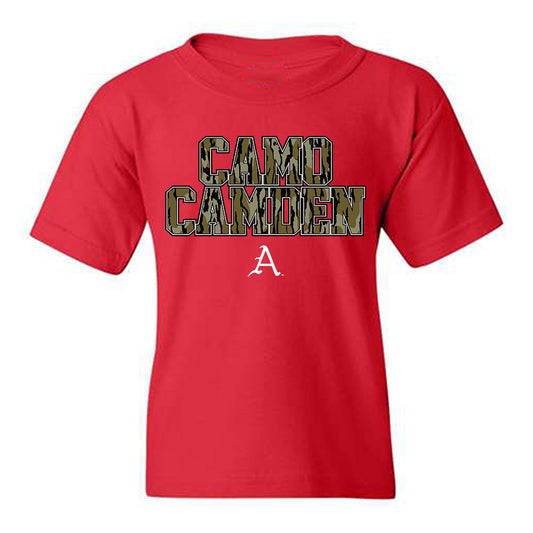 Arkansas - NCAA Baseball : Camden Kozeal - Graphic Youth T-Shirt-0