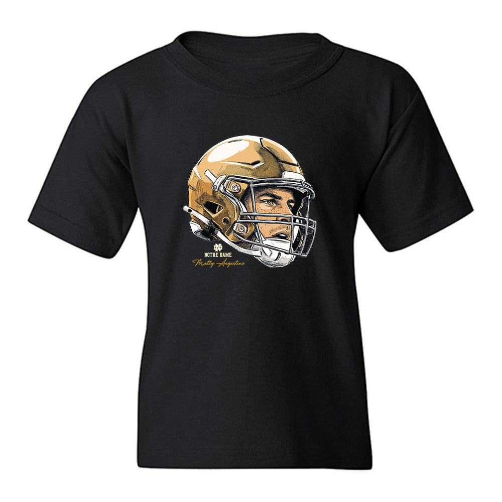 Notre Dame - NCAA Football : Matty Augustine - Graphic Youth T-Shirt-0