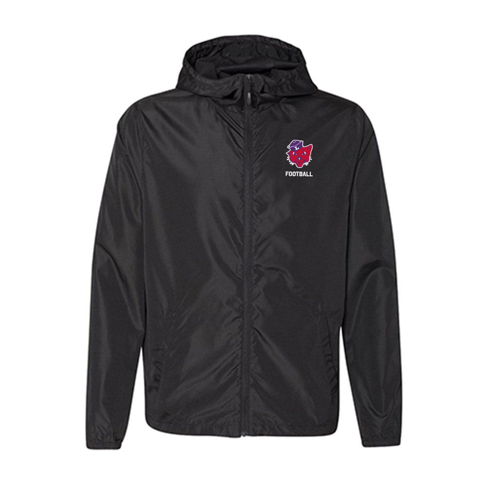 Linfield - NCAA Football : Sean Emberlin - Black Windbreaker-0