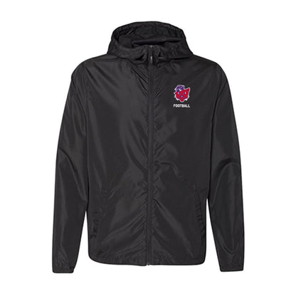 Linfield - NCAA Football : Sean Emberlin - Black Windbreaker-0