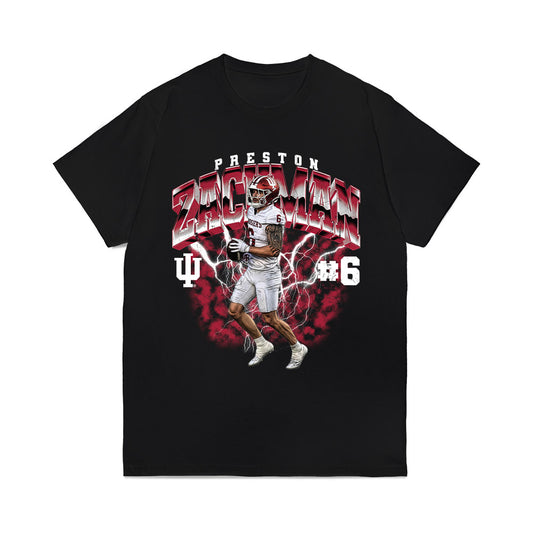 Indiana - NCAA Football : Preston Zachman - Collage Comfort Colors T-Shirt-0
