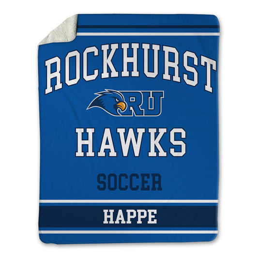 Rockhurst - NCAA Women's Soccer : Izzy Happe - Blanket-0