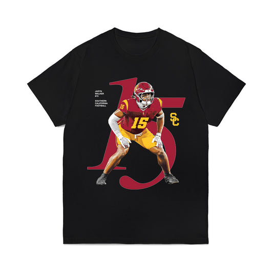 USC - NCAA Football : Jadyn Walker - Graphic Breakthrough Comfort Colors T-Shirt-0