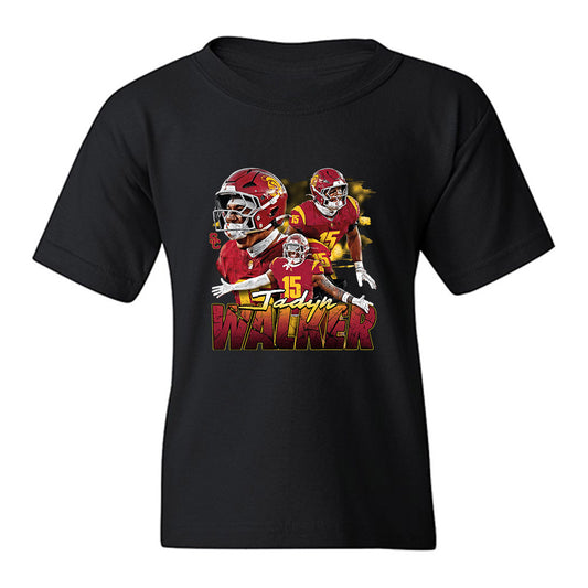 USC - NCAA Football : Jadyn Walker - Collage Youth T-Shirt-0