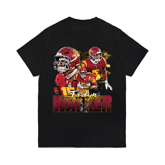 USC - NCAA Football : Jadyn Walker - Comfort Colors T-Shirt-0