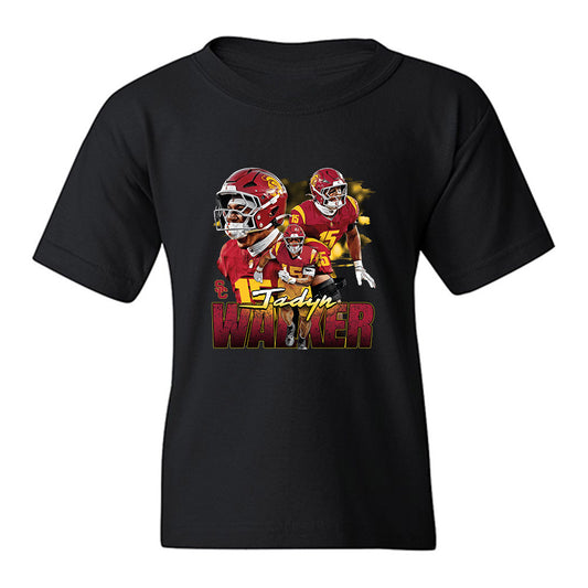 USC - NCAA Football : Jadyn Walker - Youth T-Shirt-0