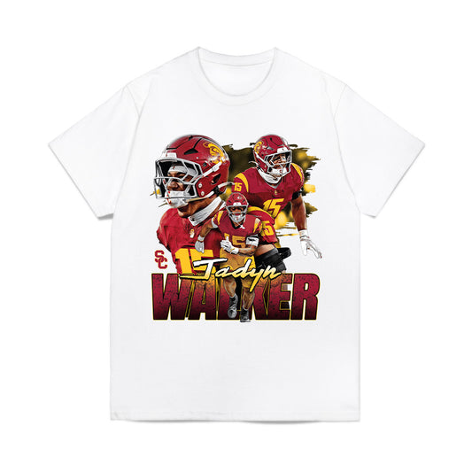 USC - NCAA Football : Jadyn Walker - Collage Comfort Colors T-Shirt-0