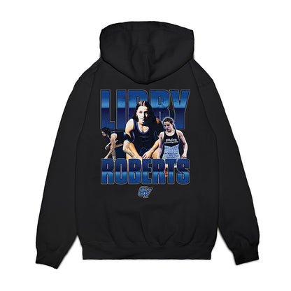 Grand Valley - NCAA Wrestling : Libby Roberts - Collage Premium Hooded Sweatshirt-1