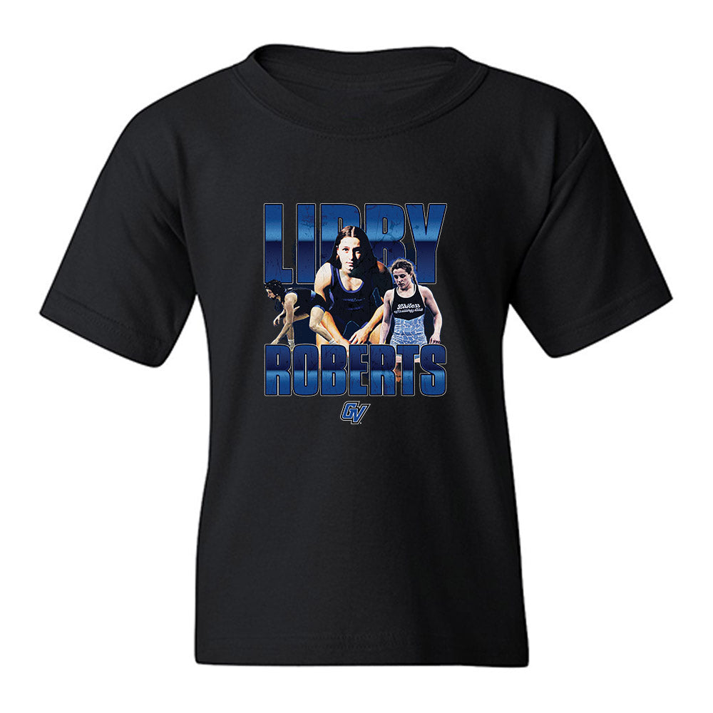 Grand Valley - NCAA Wrestling : Libby Roberts - Collage Youth T-Shirt-0
