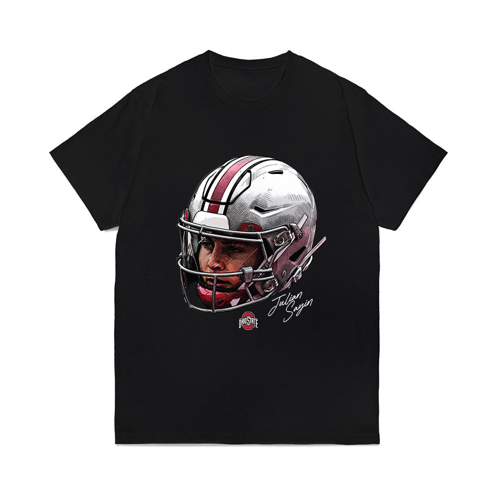 Ohio State - NCAA Football : Julian Sayin - Graphic Comfort Colors T-Shirt-0
