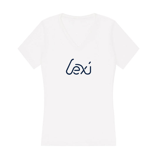 Penn State - NCAA Women's Volleyball : Alexis Ewing - Logo Women's V-Neck T-Shirt-0