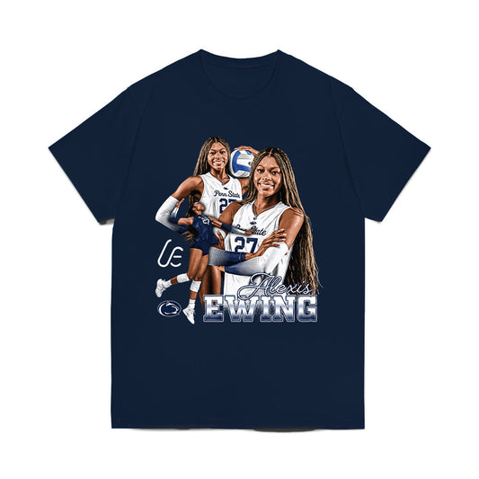 Penn State - NCAA Womens Volleyball : Alexis Ewing - Collage Comfort Colors T-Shirt-0