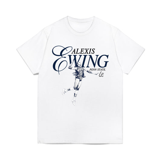Penn State - NCAA Womens Volleyball : Alexis Ewing - Legacy Comfort Colors T-Shirt-0
