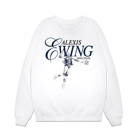 Penn State - NCAA Womens Volleyball : Alexis Ewing - Legacy Premium Crewneck Sweatshirt-0