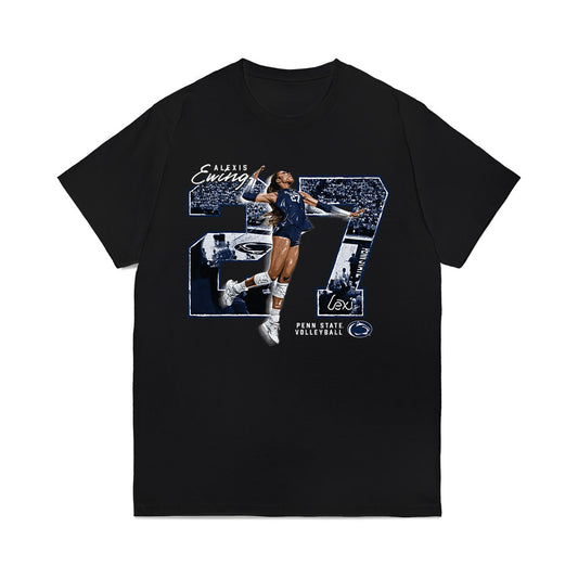 Penn State - NCAA Womens Volleyball : Alexis Ewing - Graphic Comfort Colors T-Shirt-0