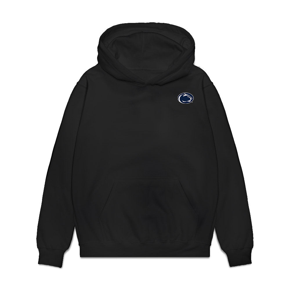 Penn State - NCAA Womens Volleyball : Alexis Ewing - Graphic Premium Hooded Sweatshirt-0