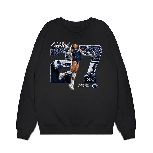 Penn State - NCAA Womens Volleyball : Alexis Ewing - Graphic Premium Crewneck Sweatshirt-0