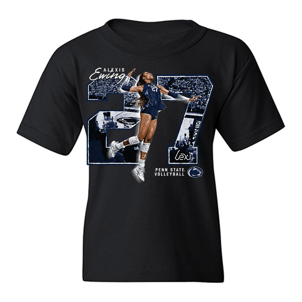 Penn State - NCAA Womens Volleyball : Alexis Ewing - Graphic Youth T-Shirt-0