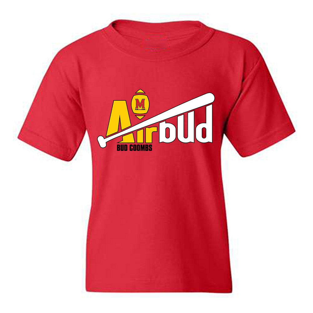 Maryland - NCAA Baseball : Bud Coombs - Graphic Youth T-Shirt-0