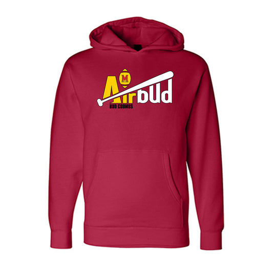 Maryland - NCAA Baseball : Bud Coombs - Graphic Hooded Pullover Sweatshirt-0