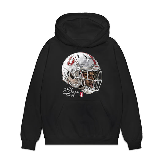 Stanford - NCAA Football : kahlil house - Game Face Premium Hooded Sweatshirt-0