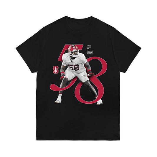 Stanford - NCAA Football : kahlil house - Breakthrough Series Comfort Colors T-Shirt-0