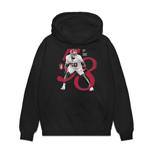 Stanford - NCAA Football : kahlil house - Breakthrough Series Premium Hooded Sweatshirt-0