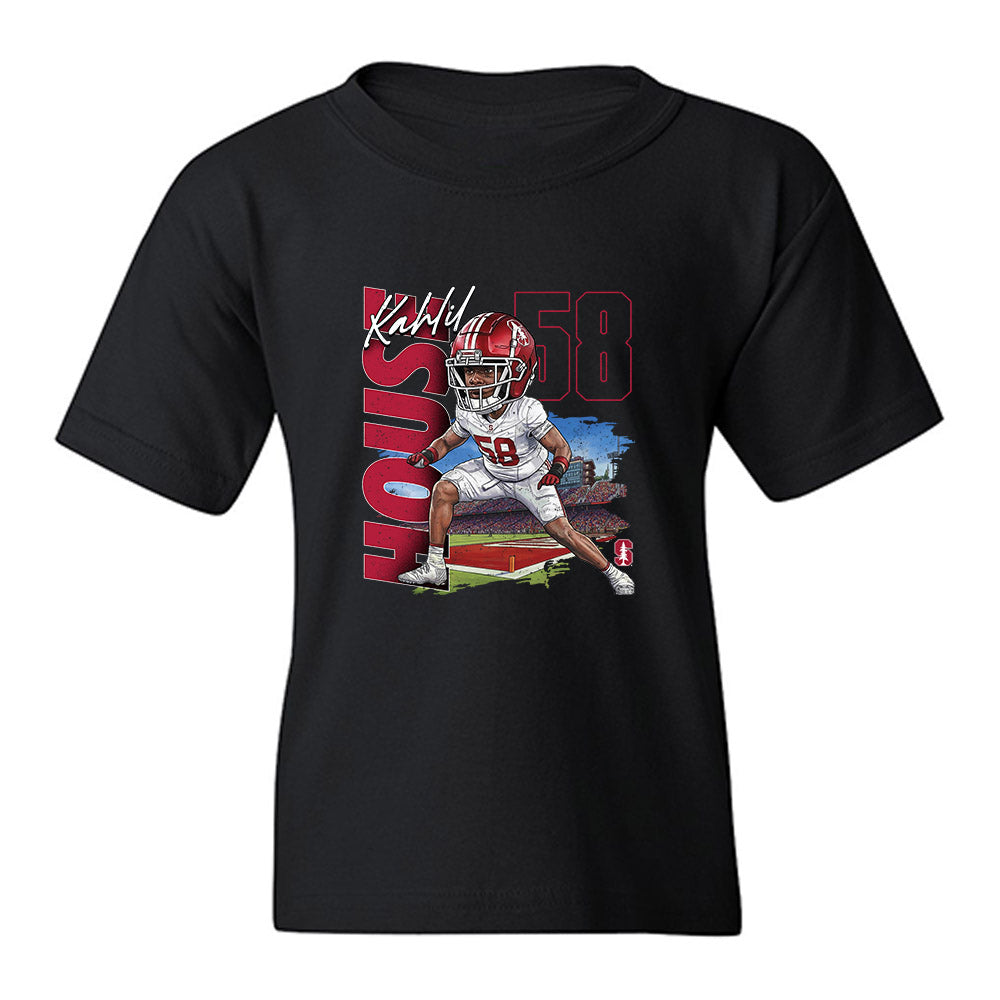 Stanford - NCAA Football : kahlil house - Caricature Youth T-Shirt-0
