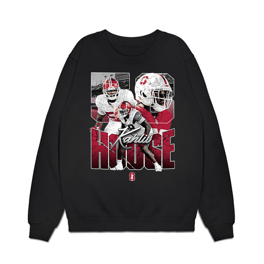 Stanford - NCAA Football : kahlil house - Collage Premium Crewneck Sweatshirt-0