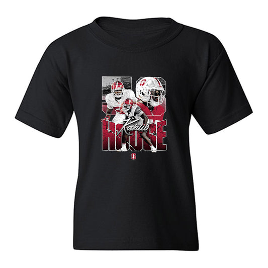 Stanford - NCAA Football : kahlil house - Collage Youth T-Shirt-0