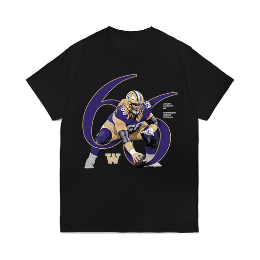 Washington - NCAA Football : Landen Hatchett - Breakthrough Series Comfort Colors T-Shirt-0
