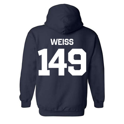 Penn State - NCAA Wrestling : Brock Weiss - Classic Shersey Hooded Sweatshirt-1