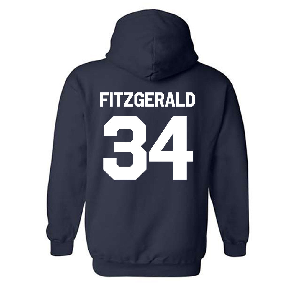 Penn State - NCAA Baseball : Colin Fitzgerald - Classic Shersey Hooded Sweatshirt-1