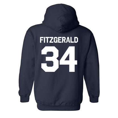 Penn State - NCAA Baseball : Colin Fitzgerald - Classic Shersey Hooded Sweatshirt-1