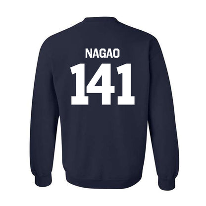 Penn State - NCAA Wrestling : Aaron Nagao - Classic Shersey Crewneck Sweatshirt-1